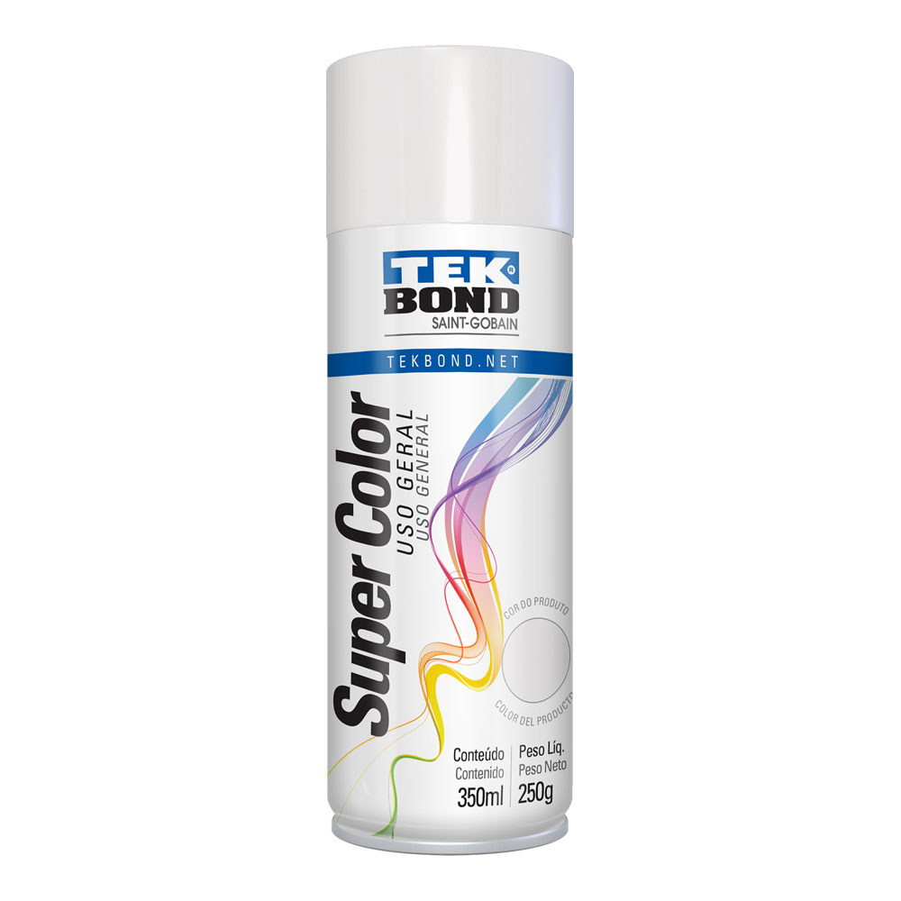 Tinta Spray Super Color Uso Geral 350ml Tekbond