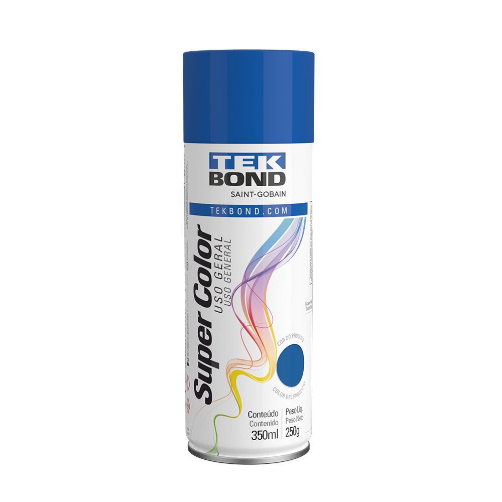 Tinta Spray Super Color Uso Geral 350ml Tekbond