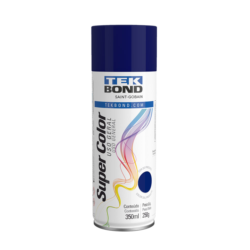 Tinta Spray Super Color Uso Geral 350ml Tekbond