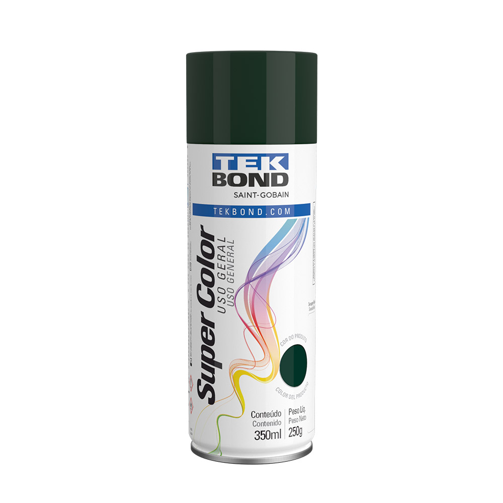 Tinta Spray Super Color Uso Geral 350ml Tekbond