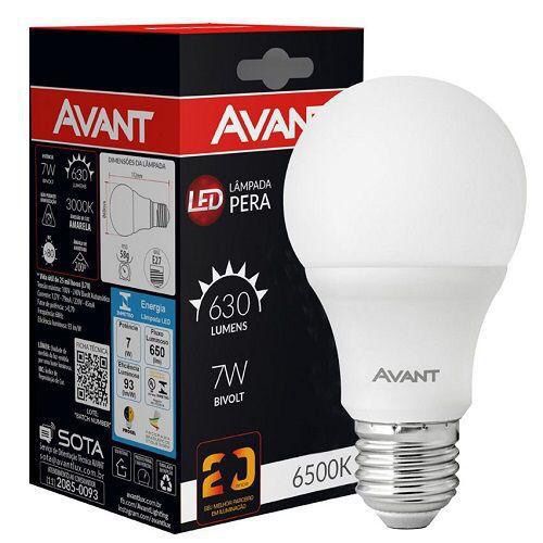 Lampada Pera Led 6500K Bivolt Avant