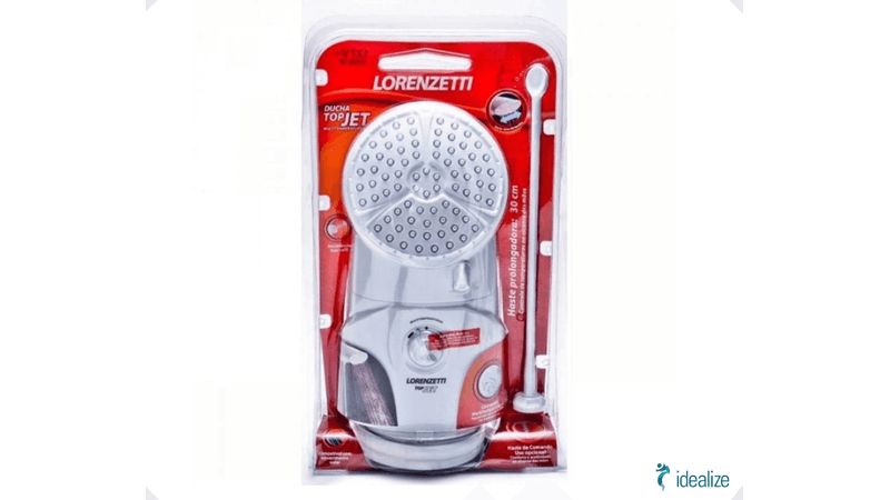 Ducha Top Jet Multitemperaturas 5500W 127V Lorenzetti