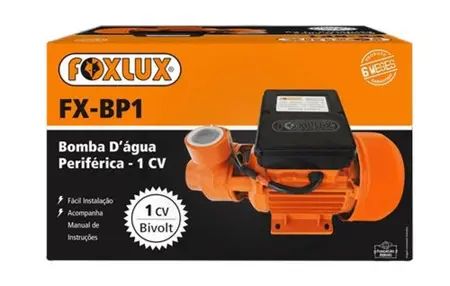 Bomba D Agua Periferica 1CV 220V Foxlux