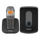 Telefone Sem Fio Com Ramal Externo TIS 5010 Preto Intelbras